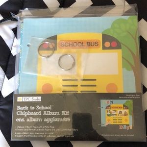 Back To School Chipboard Album Kit🎈🎈🎈
